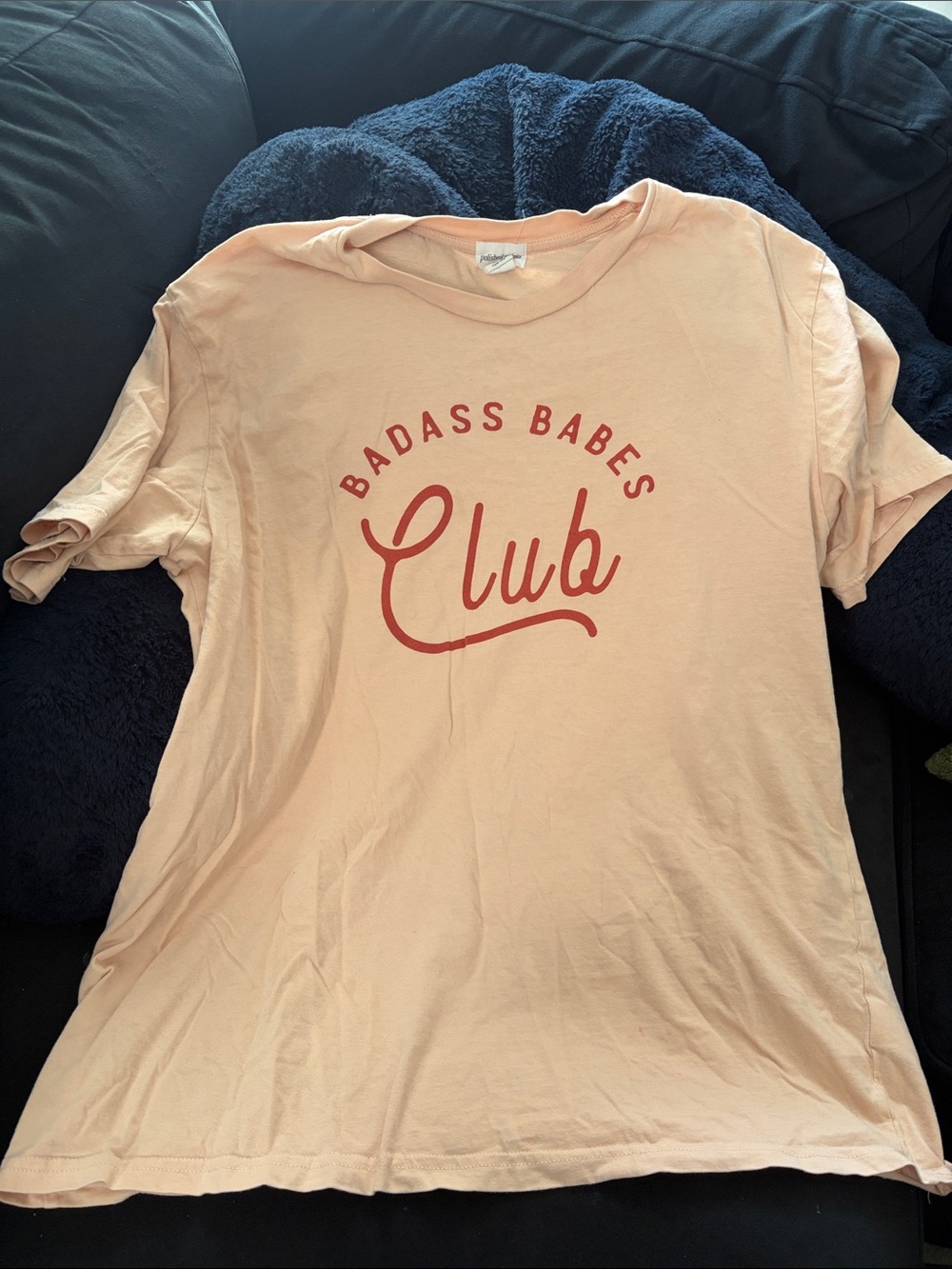 Badass Babes Club Peach Graphic Tee
